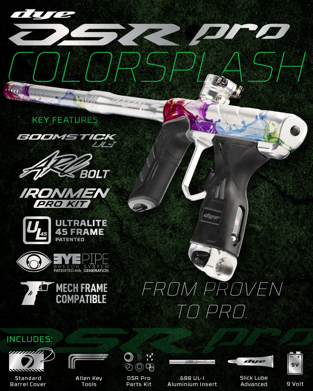 DSR PRO - PGA Color Splash-Order