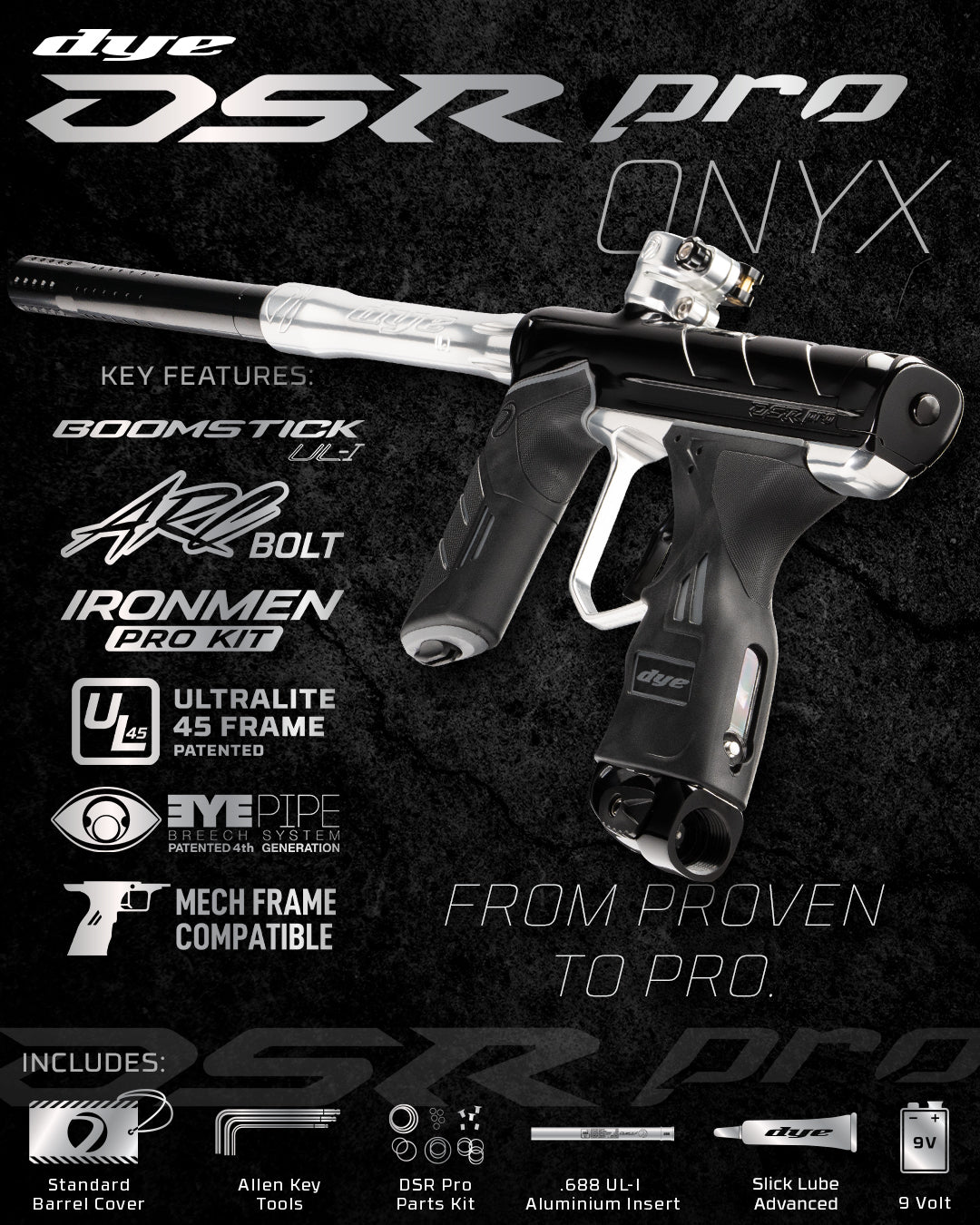 DSR PRO -Onyx Pol Pre-Order