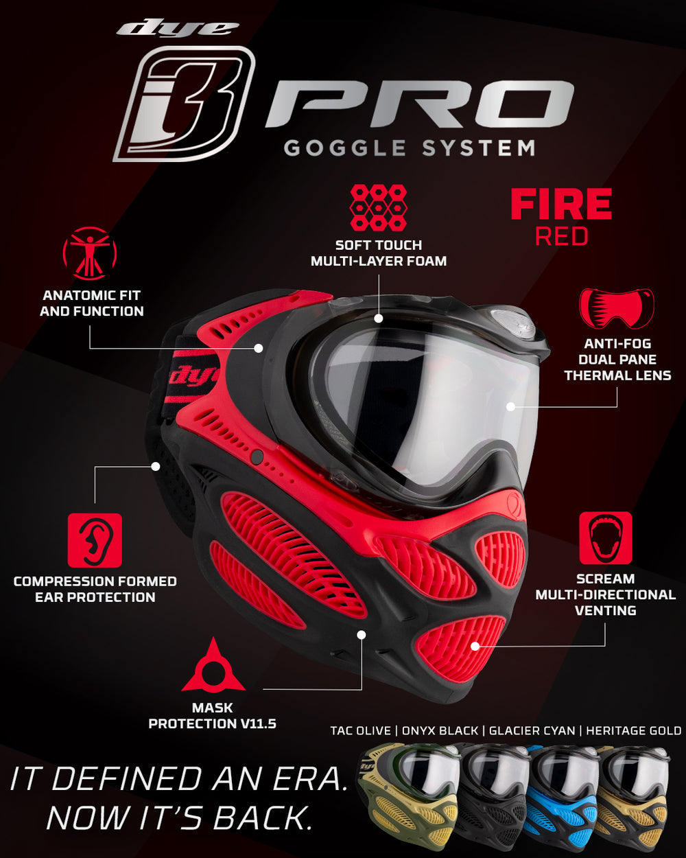 i3Pro Fire Red Thermal