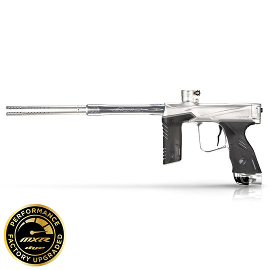 DYE MXR Paintball Marker - Liquid Silver