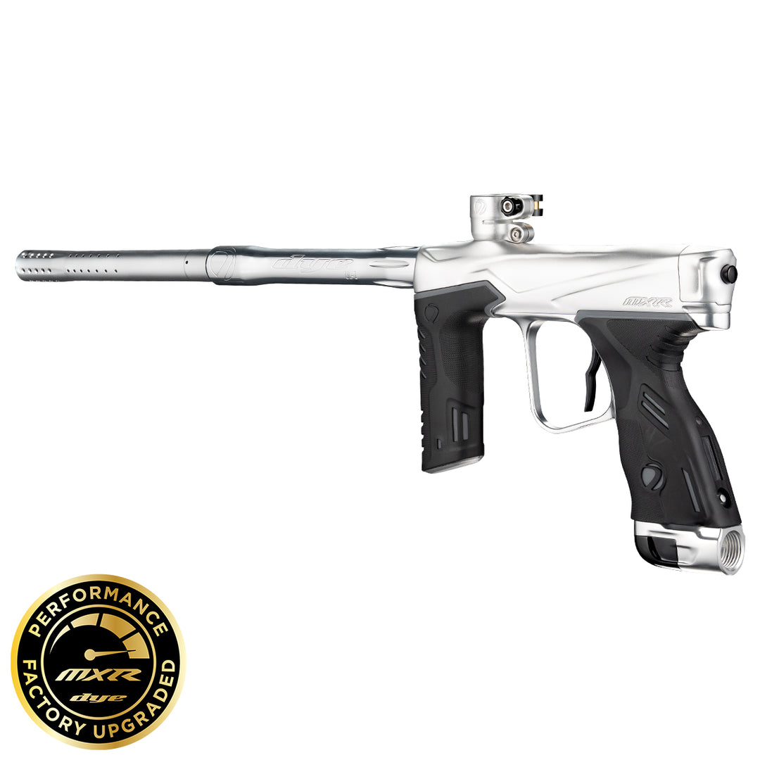 DYE MXR Paintball Marker - Liquid Silver