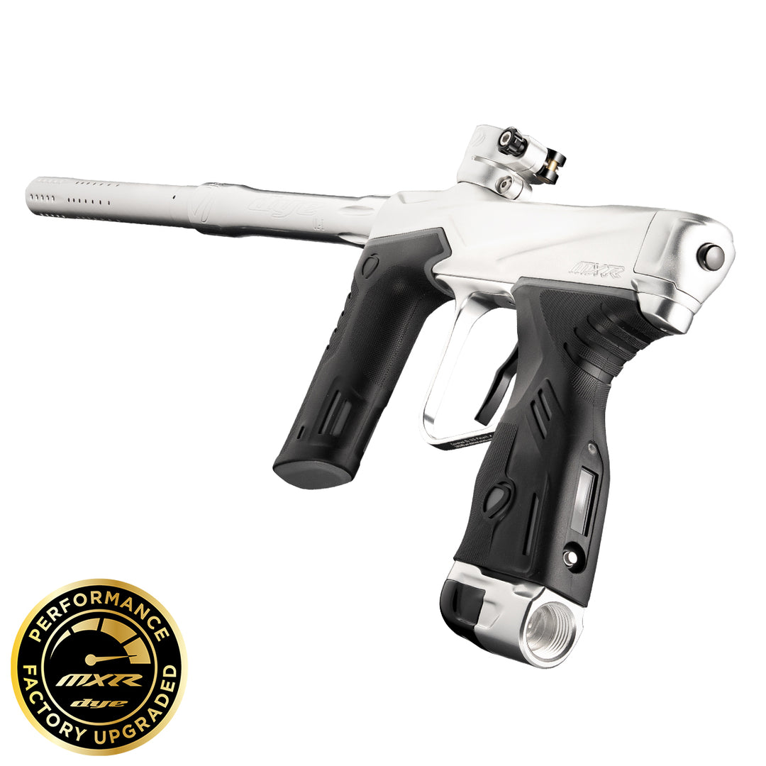 DYE MXR Paintball Marker - Liquid Silver