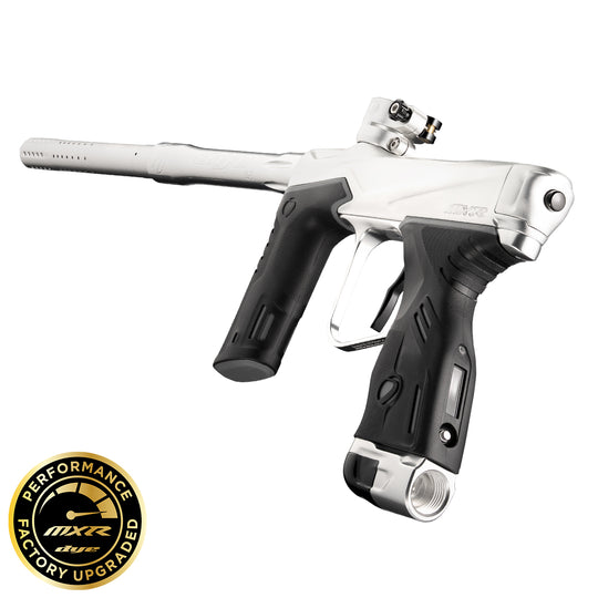 DYE MXR Paintball Marker - Liquid Silver