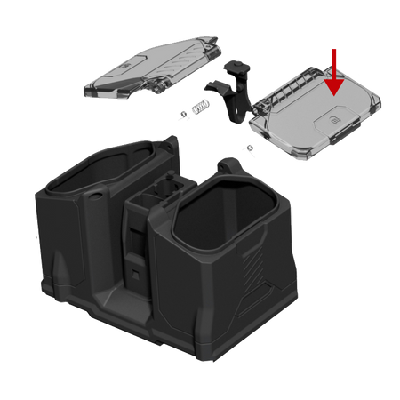Box Rotor Lid - Tan (Reft)